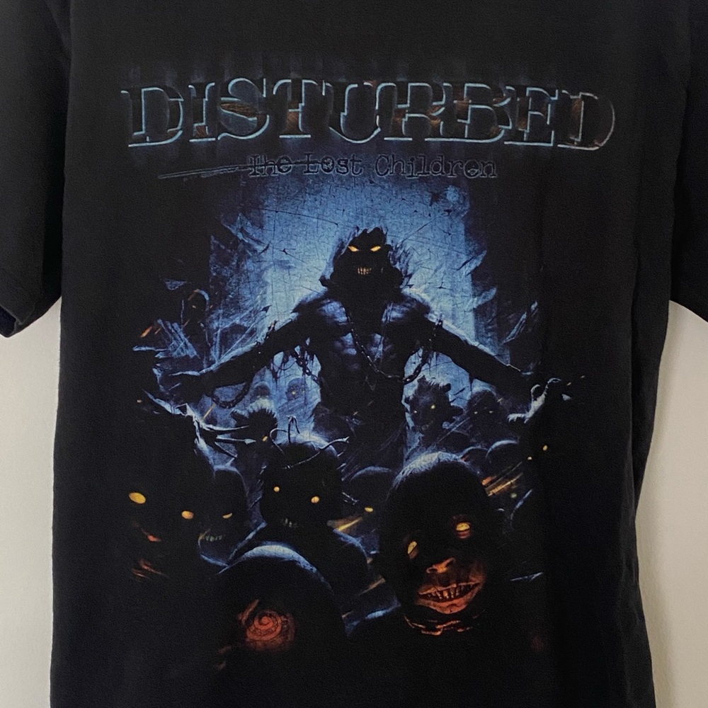Disturbed The Lost Children graphic band tee shirt - Picture 3 of 6